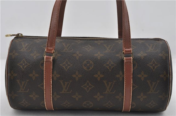 Authentic Louis Vuitton Monogram Papillon 30 Hand Bag Old Model LV 7148E