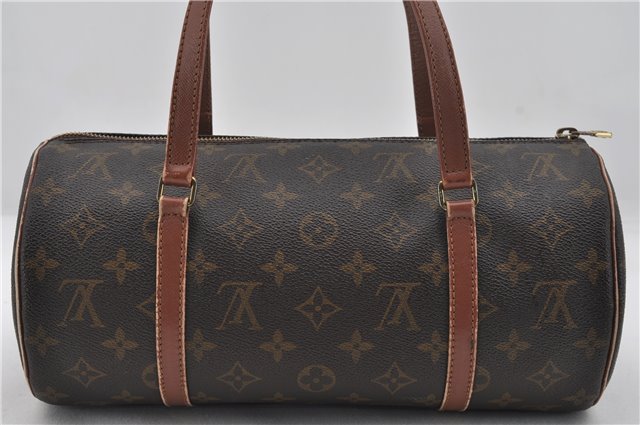 Authentic Louis Vuitton Monogram Papillon 30 Hand Bag Old Model LV 7148E
