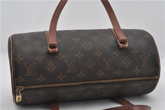 Authentic Louis Vuitton Monogram Papillon 30 Hand Bag Old Model LV 7148E
