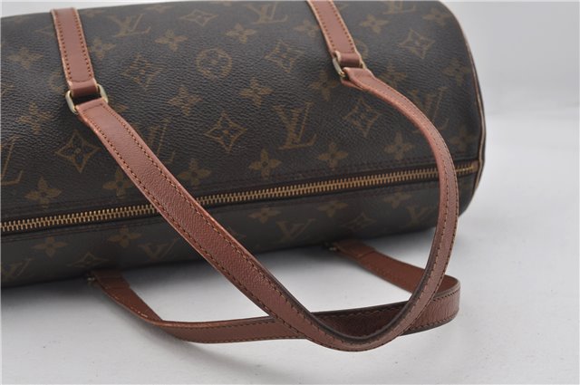 Authentic Louis Vuitton Monogram Papillon 30 Hand Bag Old Model LV 7148E