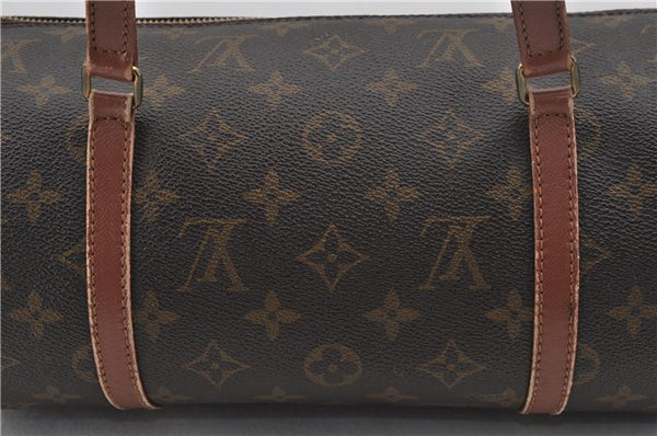 Authentic Louis Vuitton Monogram Papillon 30 Hand Bag Old Model LV 7148E