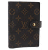 Authentic LOUIS VUITTON Monogram Agenda PM Day Planner Cover R20005 LV 7150C