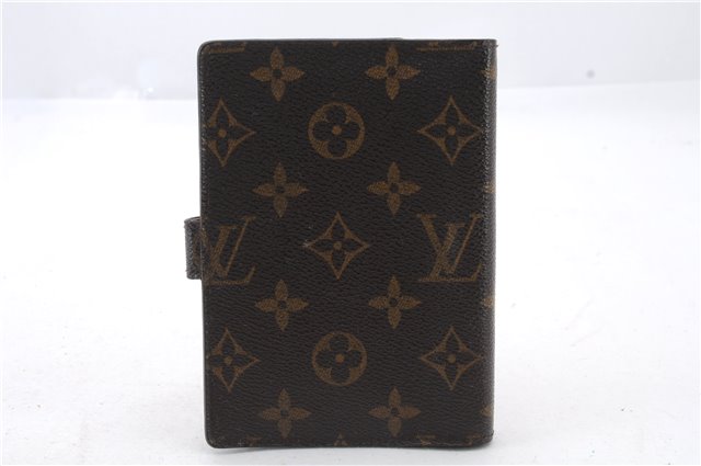 Authentic LOUIS VUITTON Monogram Agenda PM Day Planner Cover R20005 LV 7150C