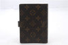 Authentic LOUIS VUITTON Monogram Agenda PM Day Planner Cover R20005 LV 7150C