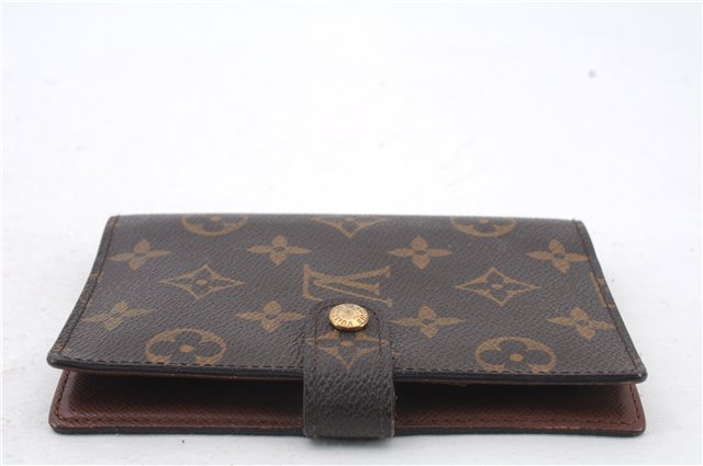 Authentic LOUIS VUITTON Monogram Agenda PM Day Planner Cover R20005 LV 7150C
