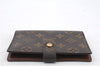 Authentic LOUIS VUITTON Monogram Agenda PM Day Planner Cover R20005 LV 7150C