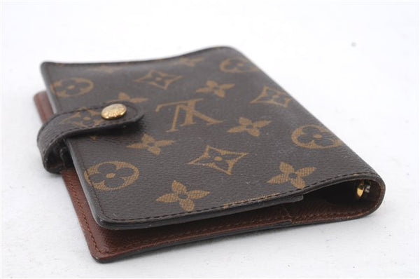 Authentic LOUIS VUITTON Monogram Agenda PM Day Planner Cover R20005 LV 7150C