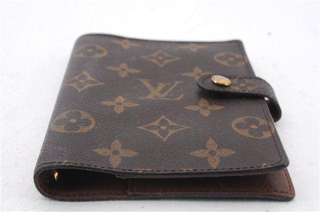 Authentic LOUIS VUITTON Monogram Agenda PM Day Planner Cover R20005 LV 7150C