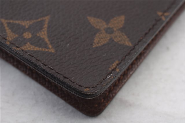 Authentic LOUIS VUITTON Monogram Agenda PM Day Planner Cover R20005 LV 7150C
