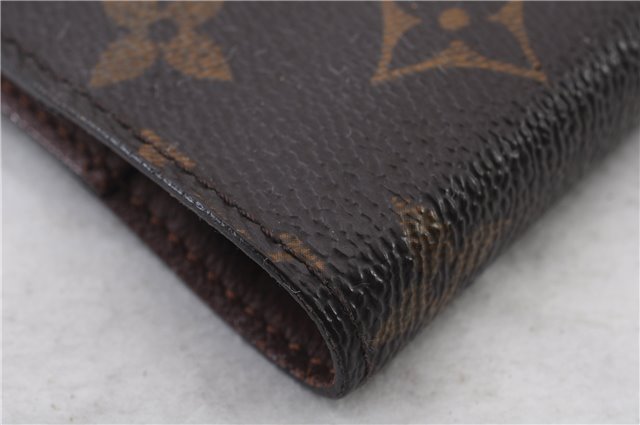Authentic LOUIS VUITTON Monogram Agenda PM Day Planner Cover R20005 LV 7150C