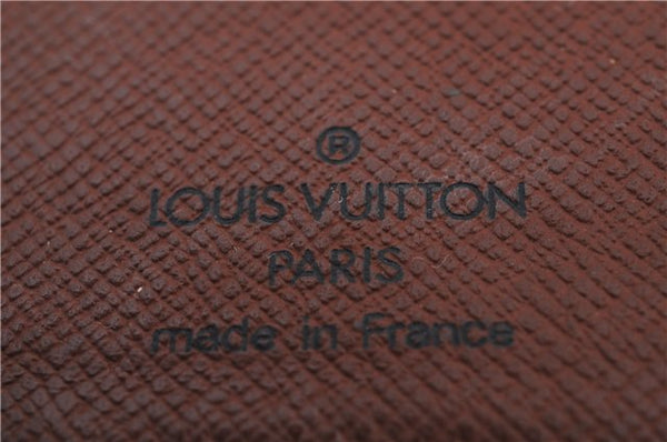 Authentic LOUIS VUITTON Monogram Agenda PM Day Planner Cover R20005 LV 7150C