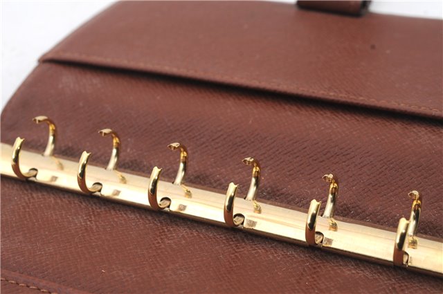 Authentic LOUIS VUITTON Monogram Agenda PM Day Planner Cover R20005 LV 7150C