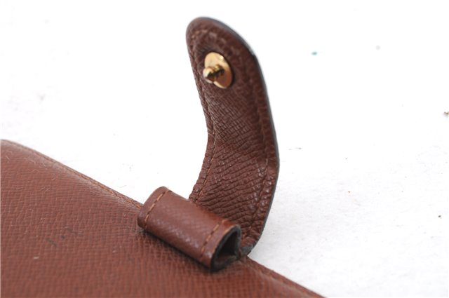 Authentic LOUIS VUITTON Monogram Agenda PM Day Planner Cover R20005 LV 7150C