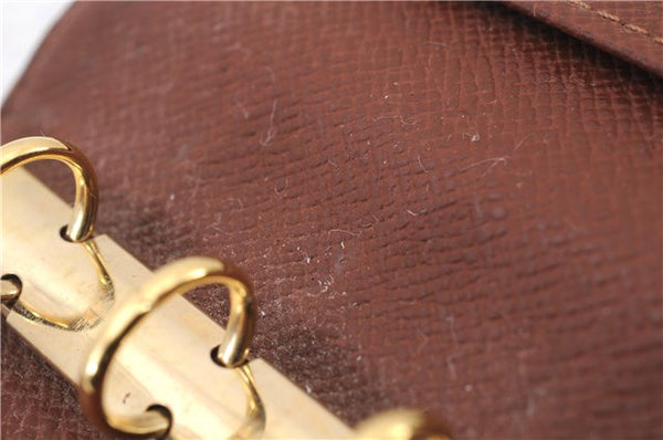 Authentic LOUIS VUITTON Monogram Agenda PM Day Planner Cover R20005 LV 7150C