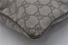 Authentic GUCCI Shoulder Cross Body Bag Purse GG PVC Leather 141198 Brown 7150D