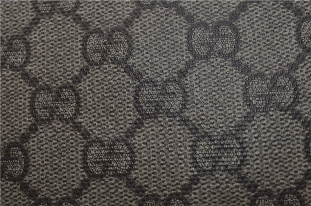 Authentic GUCCI Shoulder Cross Body Bag Purse GG PVC Leather 141198 Brown 7150D