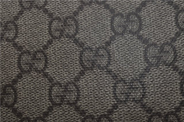 Authentic GUCCI Shoulder Cross Body Bag Purse GG PVC Leather 141198 Brown 7150D