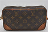 Authentic Louis Vuitton Monogram Marly Dragonne PM M51827 Clutch Hand Bag 7150E
