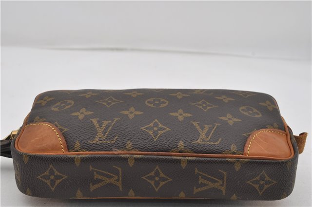 Authentic Louis Vuitton Monogram Marly Dragonne PM M51827 Clutch Hand Bag 7150E
