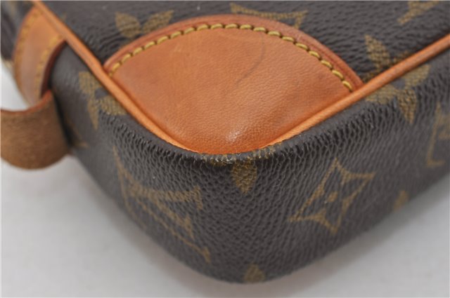 Authentic Louis Vuitton Monogram Marly Dragonne PM M51827 Clutch Hand Bag 7150E