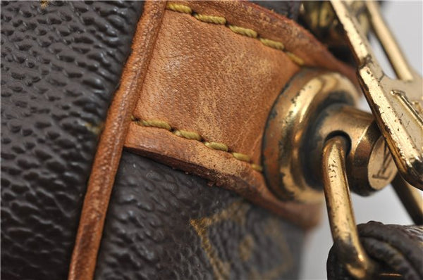 Authentic Louis Vuitton Monogram Marly Dragonne PM M51827 Clutch Hand Bag 7150E