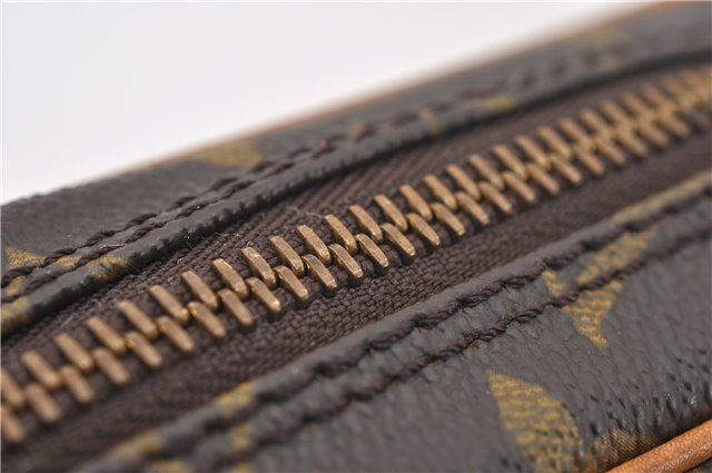 Authentic Louis Vuitton Monogram Marly Dragonne PM M51827 Clutch Hand Bag 7150E