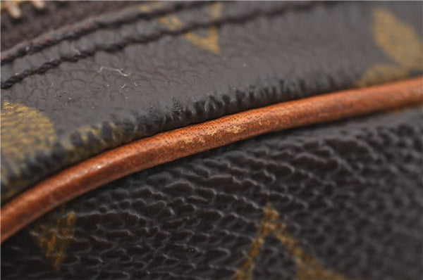 Authentic Louis Vuitton Monogram Marly Dragonne PM M51827 Clutch Hand Bag 7150E