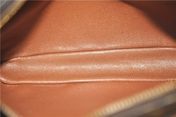 Authentic Louis Vuitton Monogram Marly Dragonne PM M51827 Clutch Hand Bag 7150E