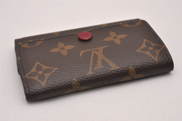 Authentic Louis Vuitton Monogram Multicles 6 Key Case Holder M60701 Purple 7151I