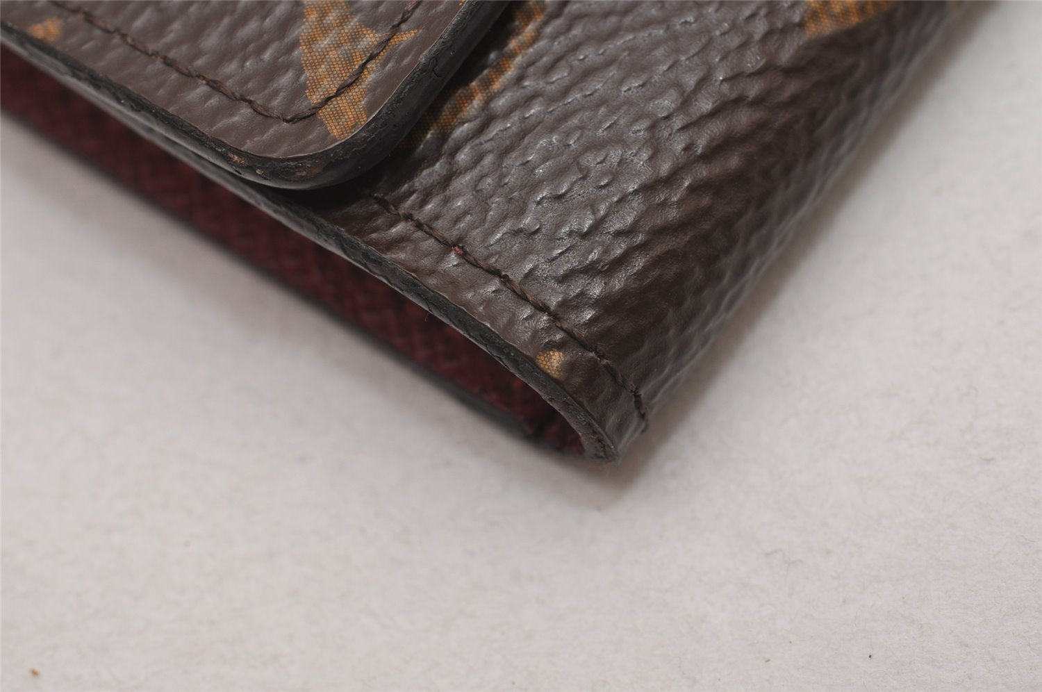 Authentic Louis Vuitton Monogram Multicles 6 Key Case Holder M60701 Purple 7151I