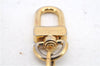 Authentic LOUIS VUITTON Charm Key Chain Anokre Gold M62694 LV 7152C