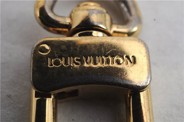 Authentic LOUIS VUITTON Charm Key Chain Anokre Gold M62694 LV 7152C
