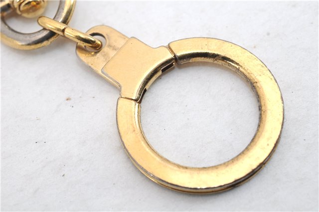 Authentic LOUIS VUITTON Charm Key Chain Anokre Gold M62694 LV 7152C