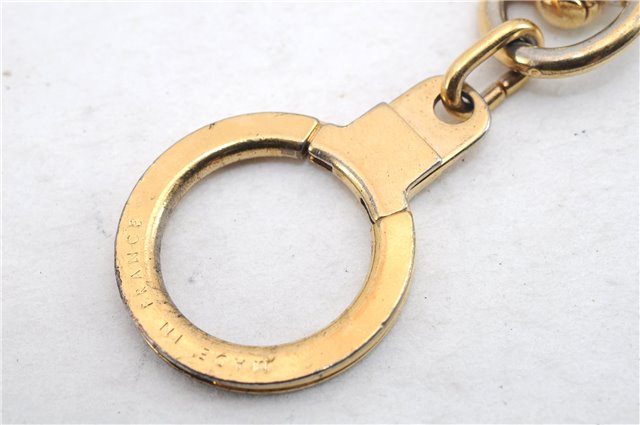 Authentic LOUIS VUITTON Charm Key Chain Anokre Gold M62694 LV 7152C