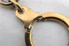 Authentic LOUIS VUITTON Charm Key Chain Anokre Gold M62694 LV 7152C