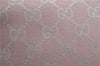 Authentic GUCCI Abbey Shoulder Tote Bag GG Canvas Leather 141472 Pink 7152D