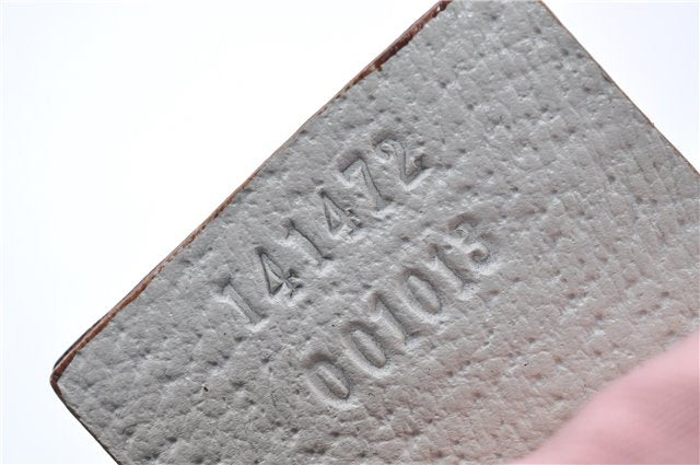 Authentic GUCCI Abbey Shoulder Tote Bag GG Canvas Leather 141472 Pink 7152D