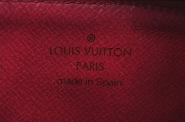 LOUIS VUITTON Monogram Multicolor Pochette Cles Black Coin Case M93735 LV 7153C