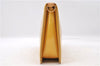 Authentic LOUIS VUITTON Vernis Lexington Hand Bag Pouch Yellow M91010 LV 7154C