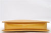 Authentic LOUIS VUITTON Vernis Lexington Hand Bag Pouch Yellow M91010 LV 7154C