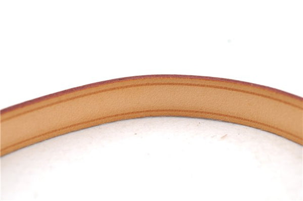 Authentic LOUIS VUITTON Vernis Lexington Hand Bag Pouch Yellow M91010 LV 7154C