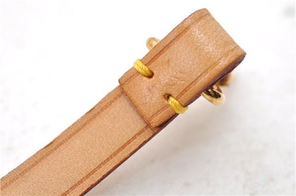 Authentic LOUIS VUITTON Vernis Lexington Hand Bag Pouch Yellow M91010 LV 7154C