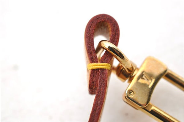 Authentic LOUIS VUITTON Vernis Lexington Hand Bag Pouch Yellow M91010 LV 7154C