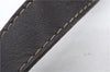 Authentic CELINE C Macadam Blason Shoulder Bag Purse Canvas Leather Brown 7155C