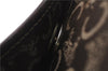 Authentic CELINE C Macadam Blason Shoulder Bag Purse Canvas Leather Brown 7155C