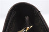 Authentic CELINE C Macadam Blason Shoulder Bag Purse Canvas Leather Brown 7155C