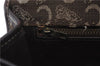 Authentic CELINE C Macadam Blason Shoulder Bag Purse Canvas Leather Brown 7155C