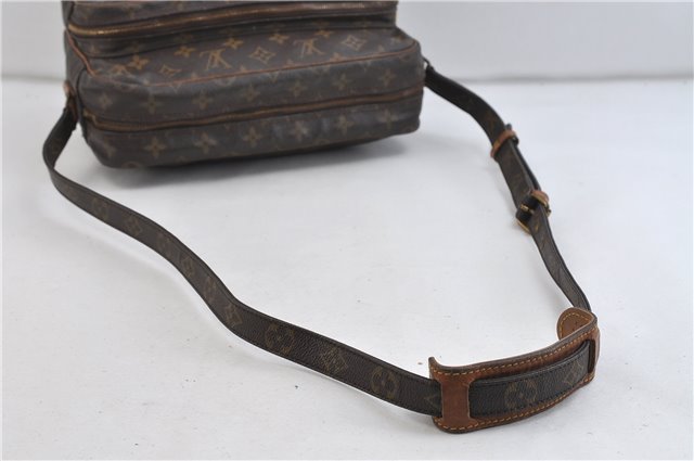 Authentic LOUIS VUITTON Monogram Nile Shoulder Cross Body Bag M45244 LV 7156C