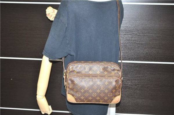 Authentic LOUIS VUITTON Monogram Nile Shoulder Cross Body Bag M45244 LV 7156C