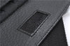 Authentic GUCCI Waist Body Bum Bag Purse GG Canvas Leather 28566 Black 7157E